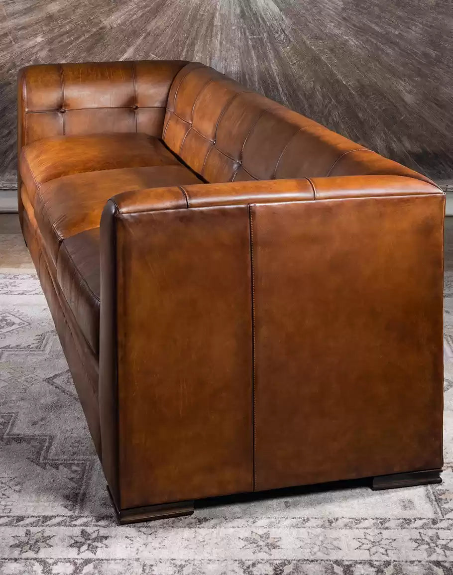 Baccarat Leather Sofa