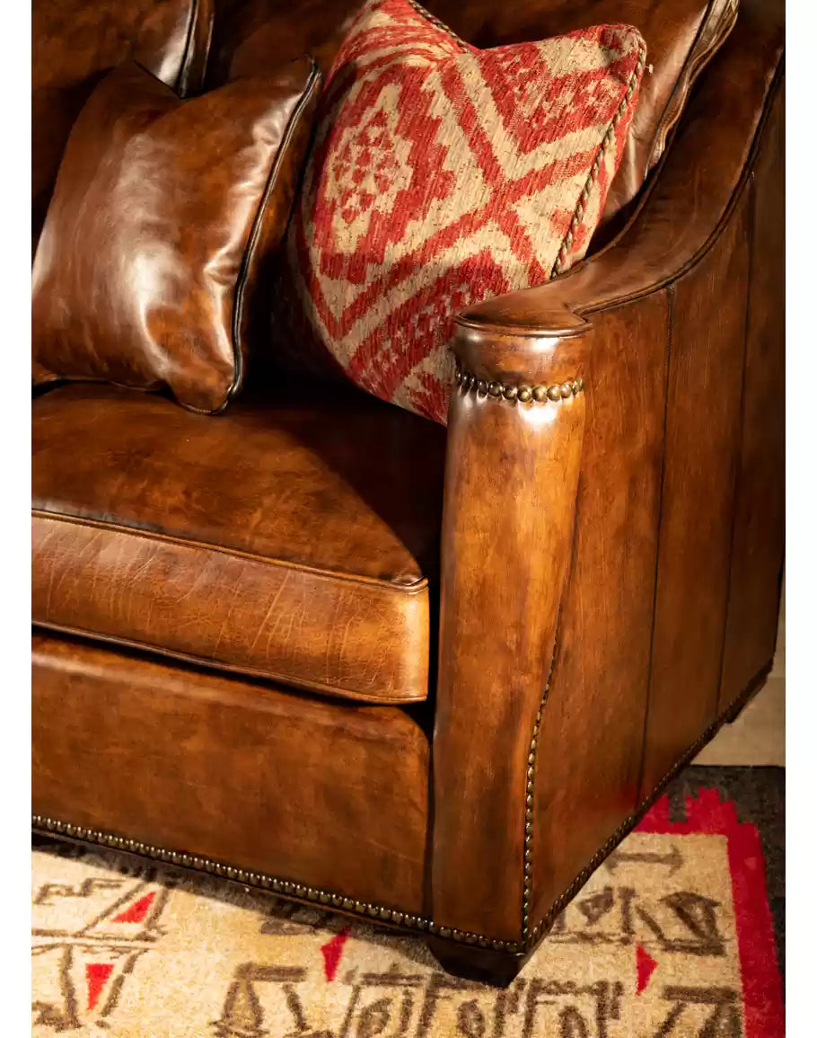 Branson Leather Sectional Sofa