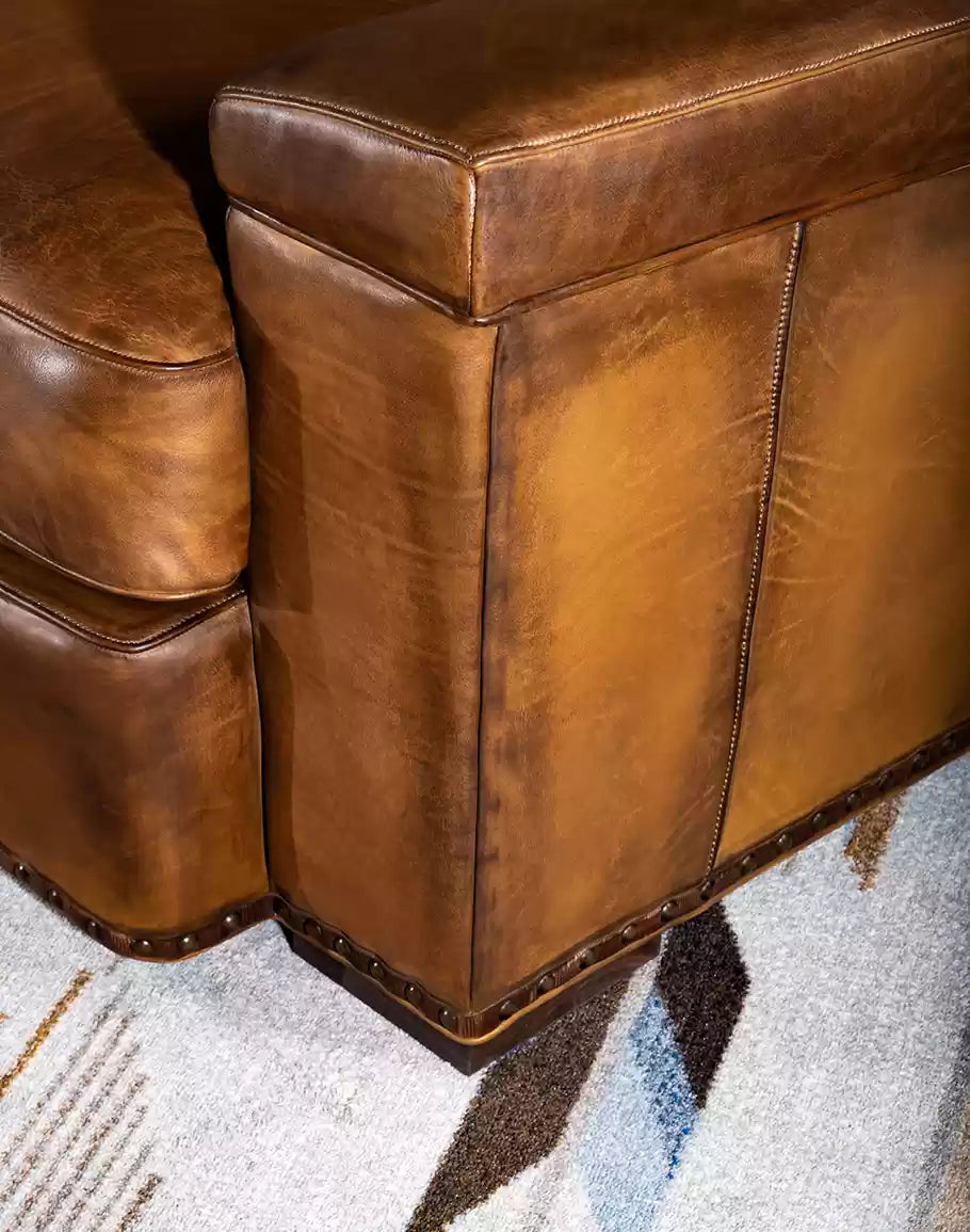 Emerson Bark Leather Sofa