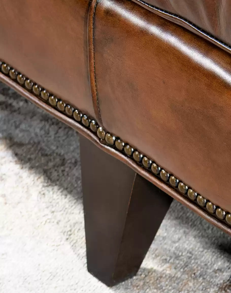 Lockwood Leather Chesterfield Sofa