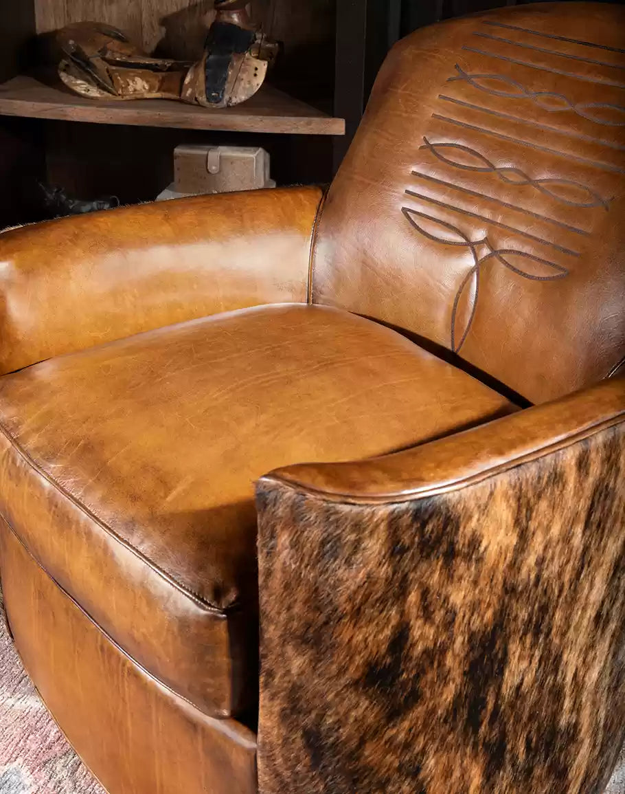 Macallan Barrel Swivel Chair