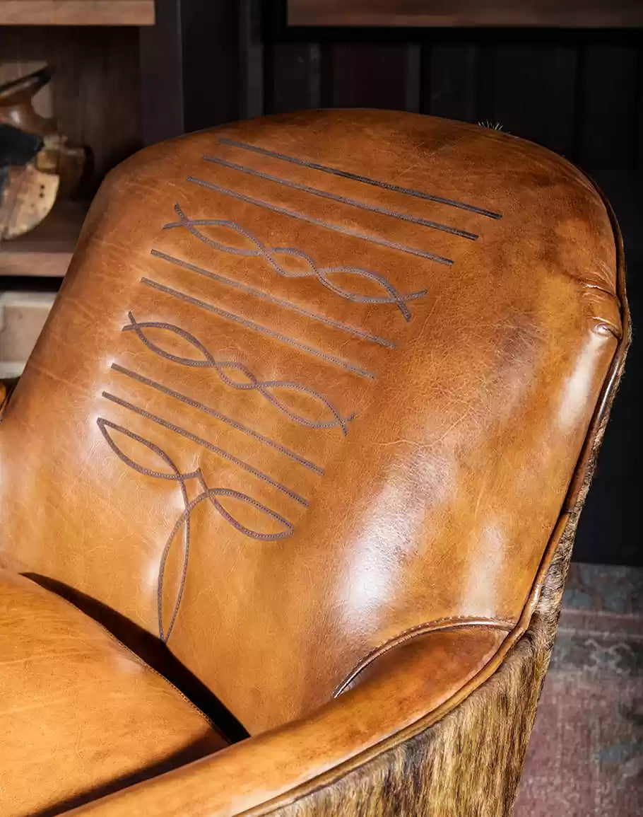 Macallan Barrel Swivel Chair