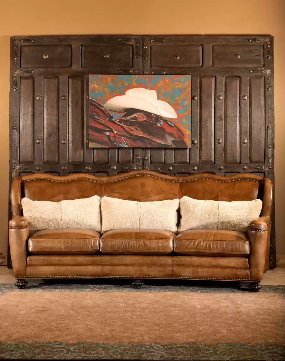 Maverick Washburn Leather Sofa