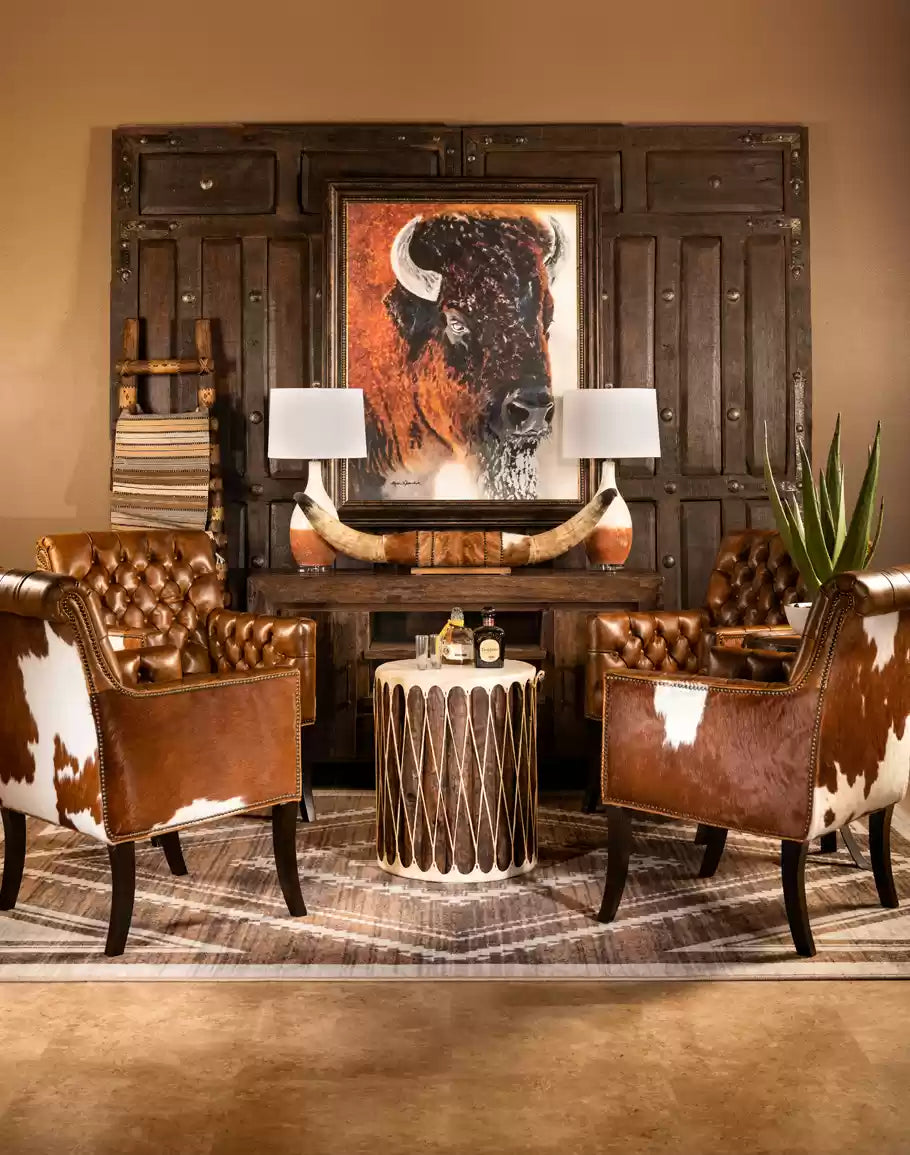 Reno Tufted Leather Chair