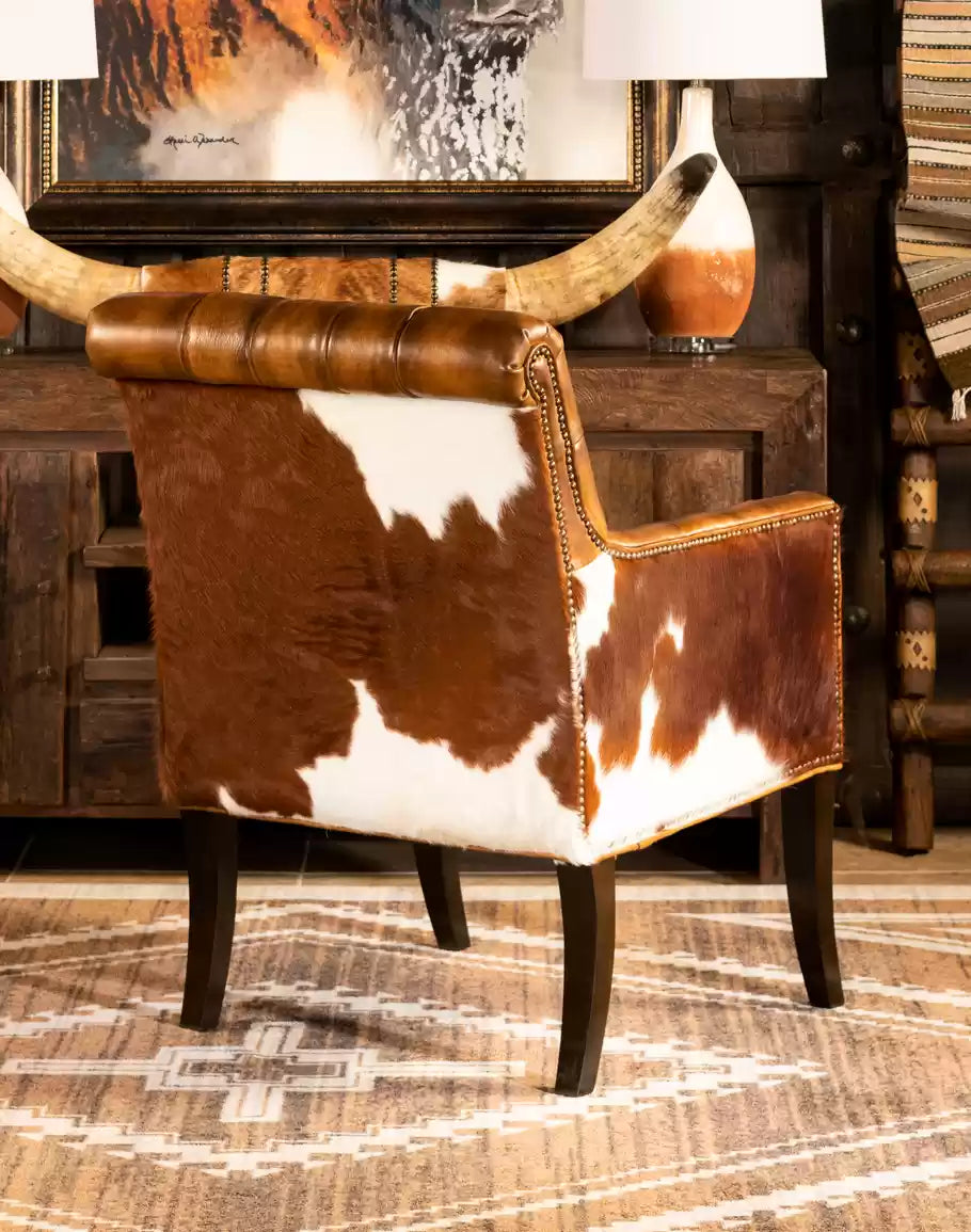 Reno Tufted Leather Chair