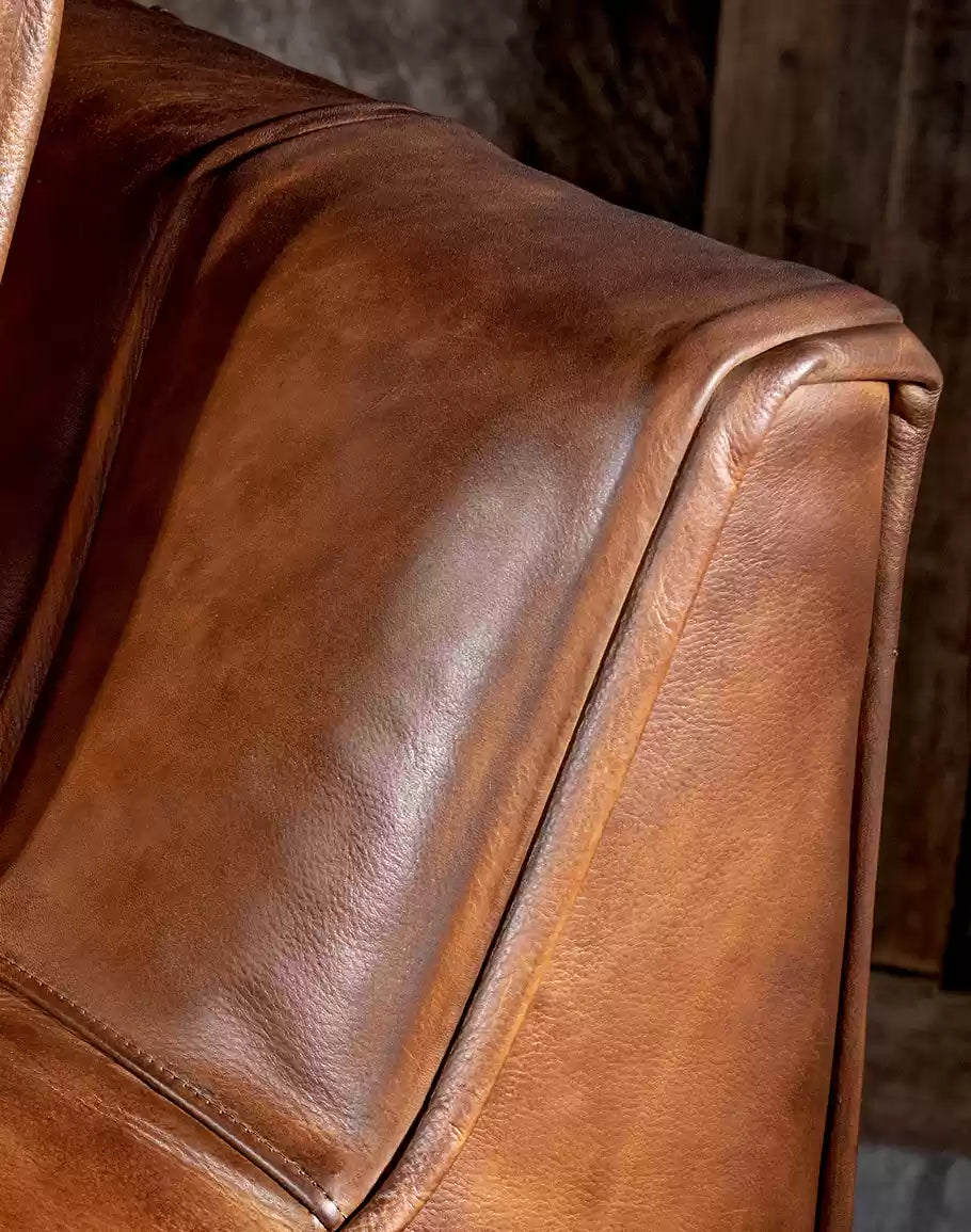 Rugby Leather Chair