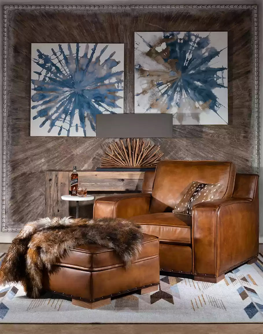 Rugby Leather Chair