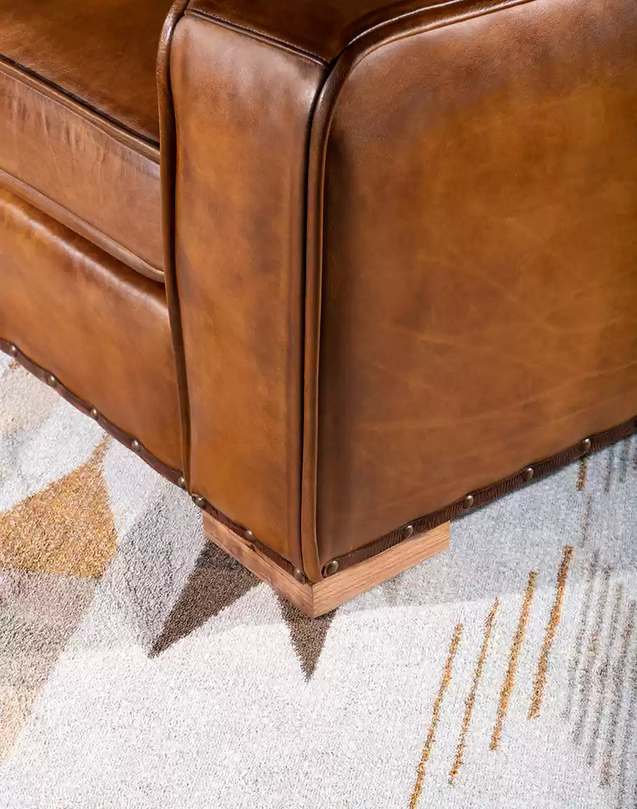 Rugby Leather Chair