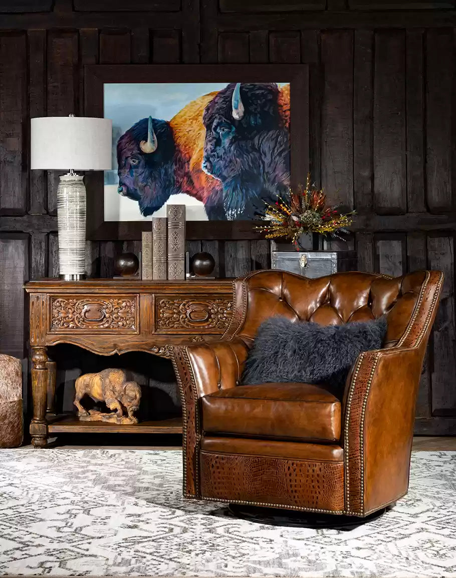 Vona Swivel Glider
