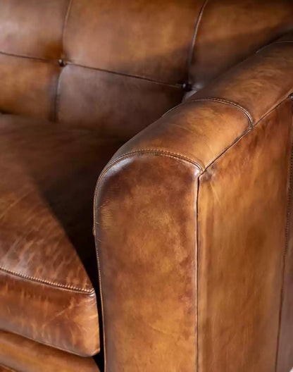 Baccarat Leather Sofa