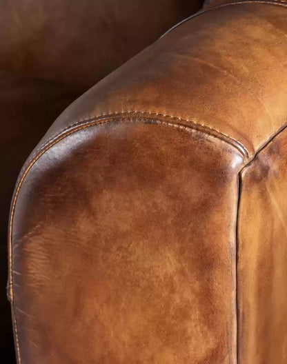 Baccarat Leather Sofa