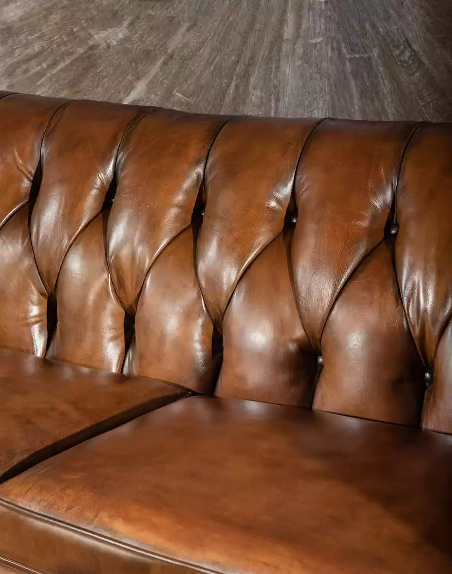 Bowie Leather Loveseat
