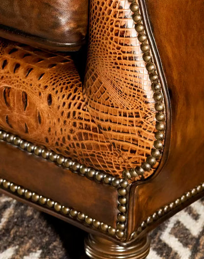 Calexico Leather Sofa