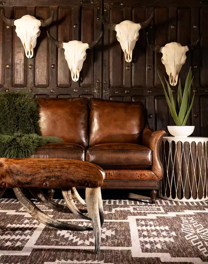 Calexico Leather Sofa