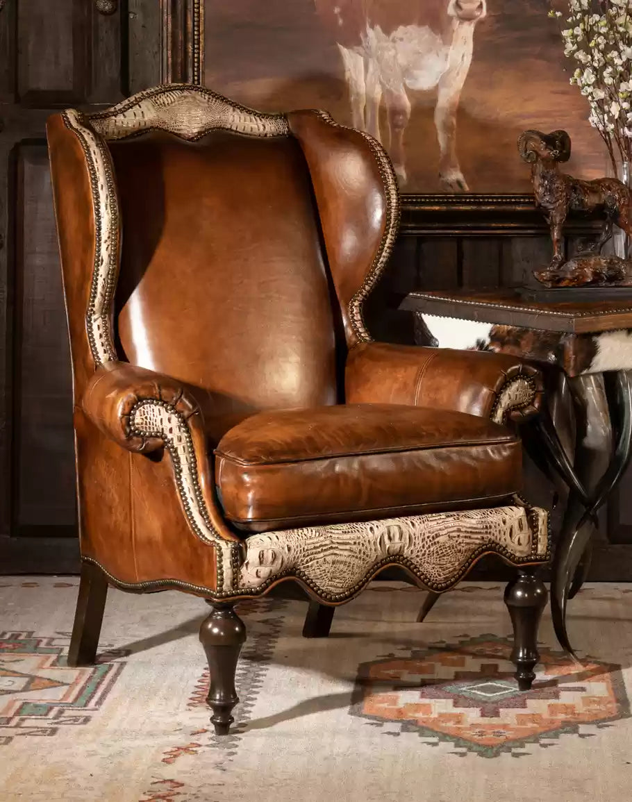 Canyon Sauvage Wingback Chair