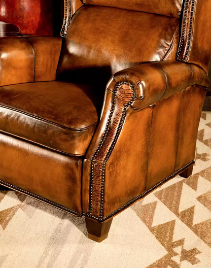 Cattlemens Leather Recliner