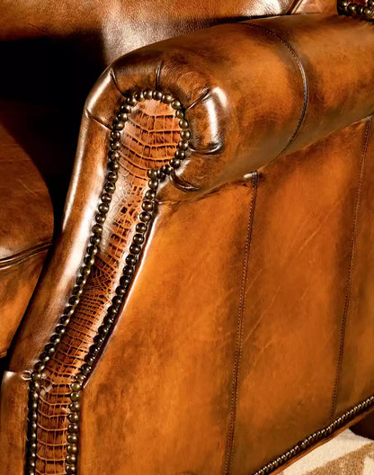 Cattlemens Leather Recliner