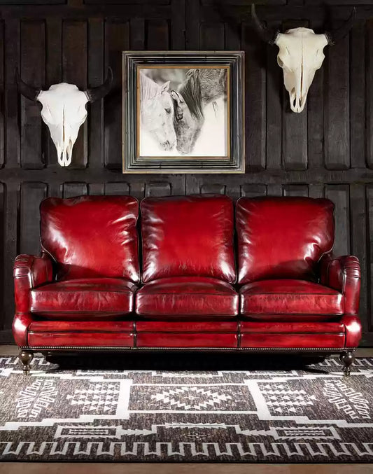 Chateau Leather Sofa