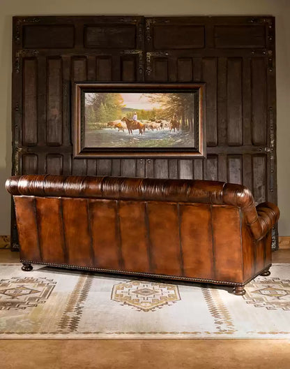 Colchester Leather Sofa
