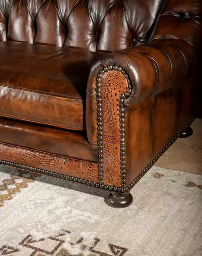 Colchester Leather Sofa