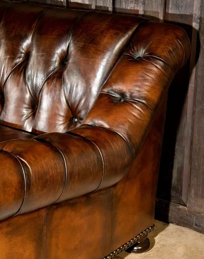 Colchester Leather Sofa