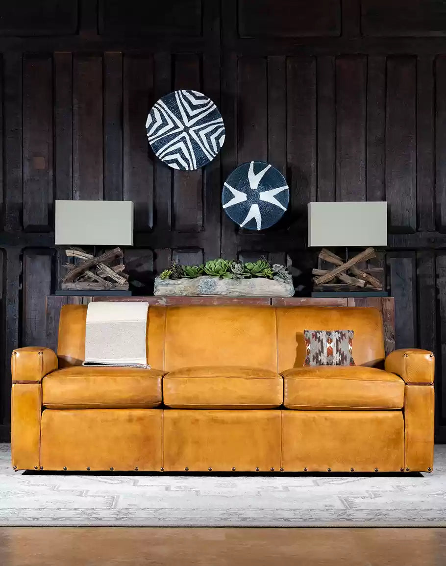 Denver Leather Sofa