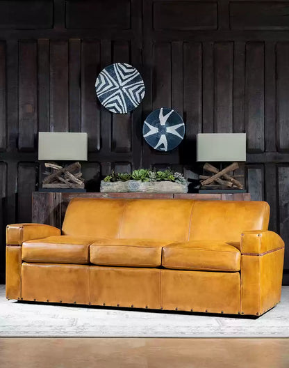 Denver Leather Sofa