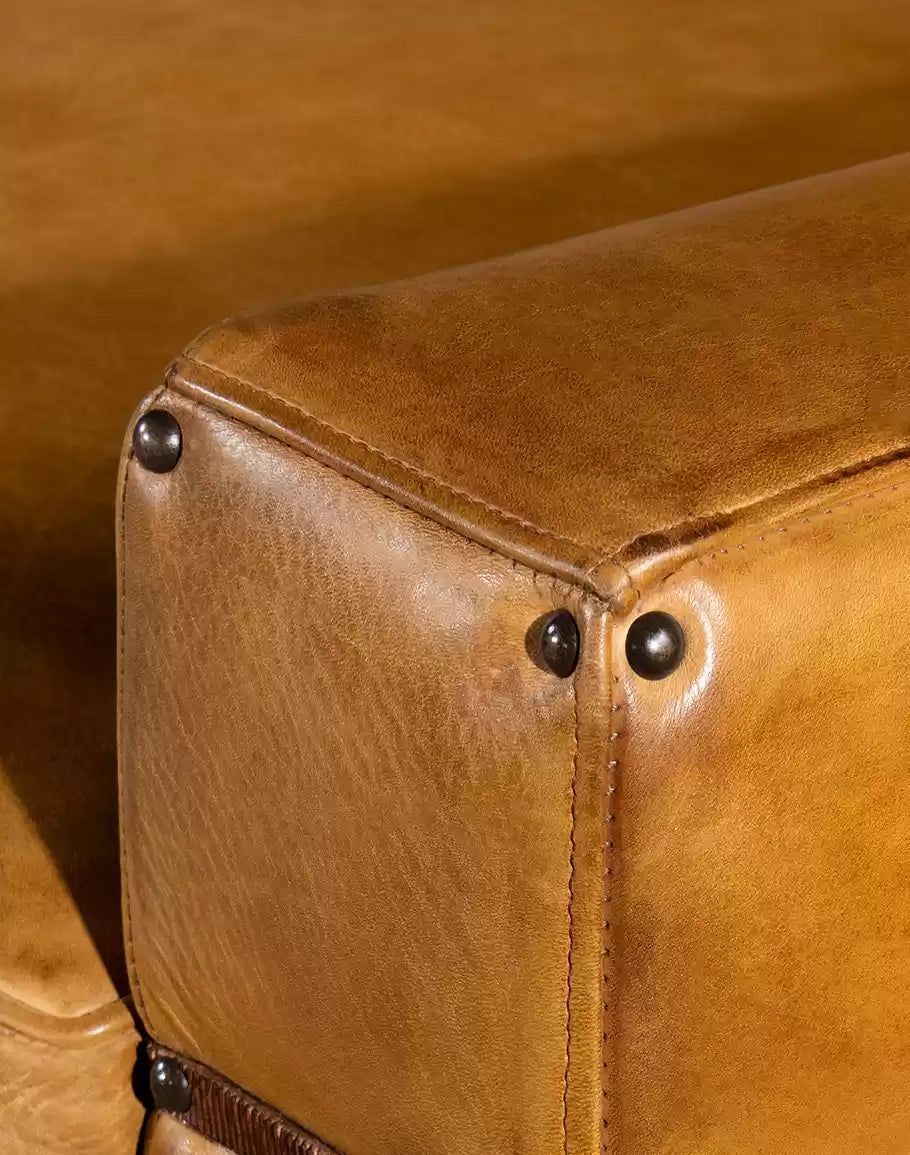 Denver Leather Sofa