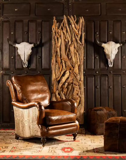 Dutton Sauvage Leather Chair