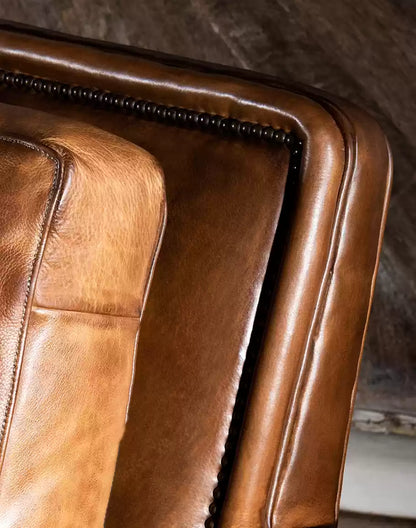 Emerson Bark Leather Sofa