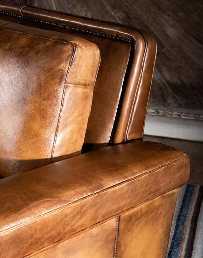 Emerson Bark Leather Sofa