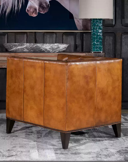 Kingston Tufted Leather Chair