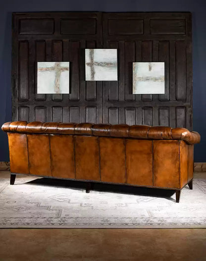 Lockwood Leather Chesterfield Sofa