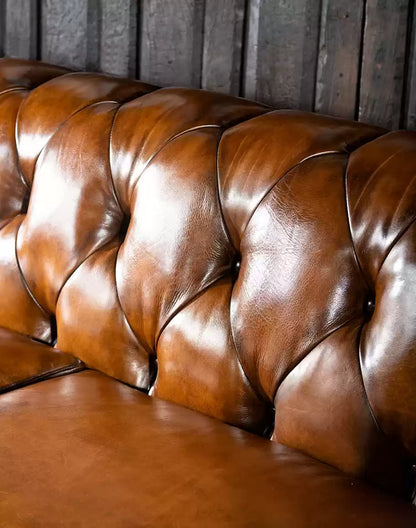 Lockwood Leather Chesterfield Sofa