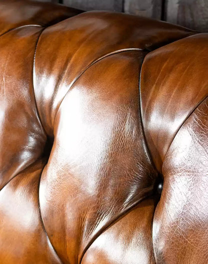 Lockwood Leather Chesterfield Sofa