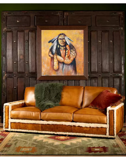 Lodge Leather Sofa