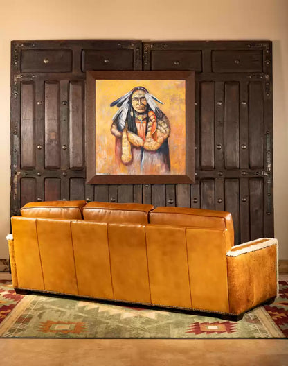 Lodge Leather Sofa