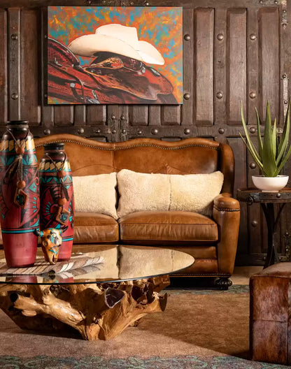 Maverick Washburn Leather Sofa