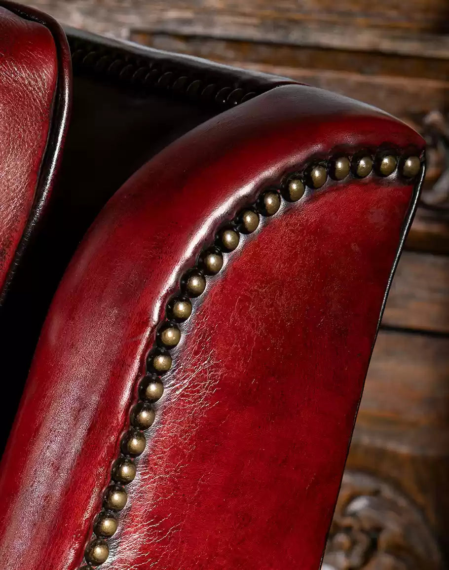 Red Rock Leather Chair