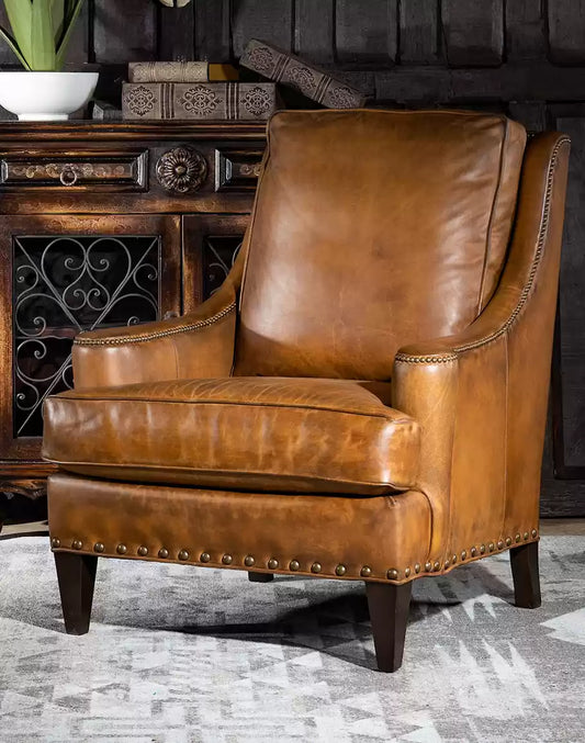 Revere Saddle Leather Chair