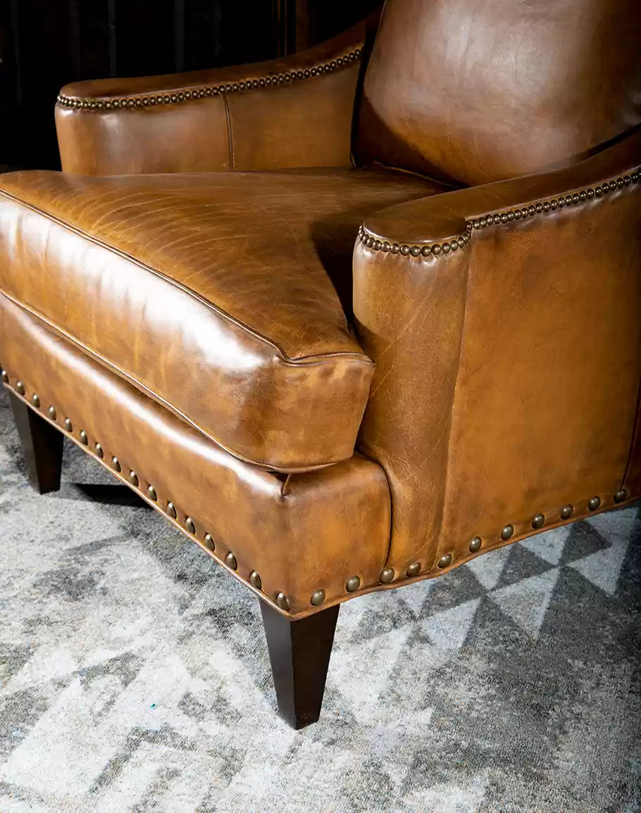 Revere Saddle Leather Chair