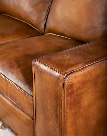 Rugby Leather Sofa