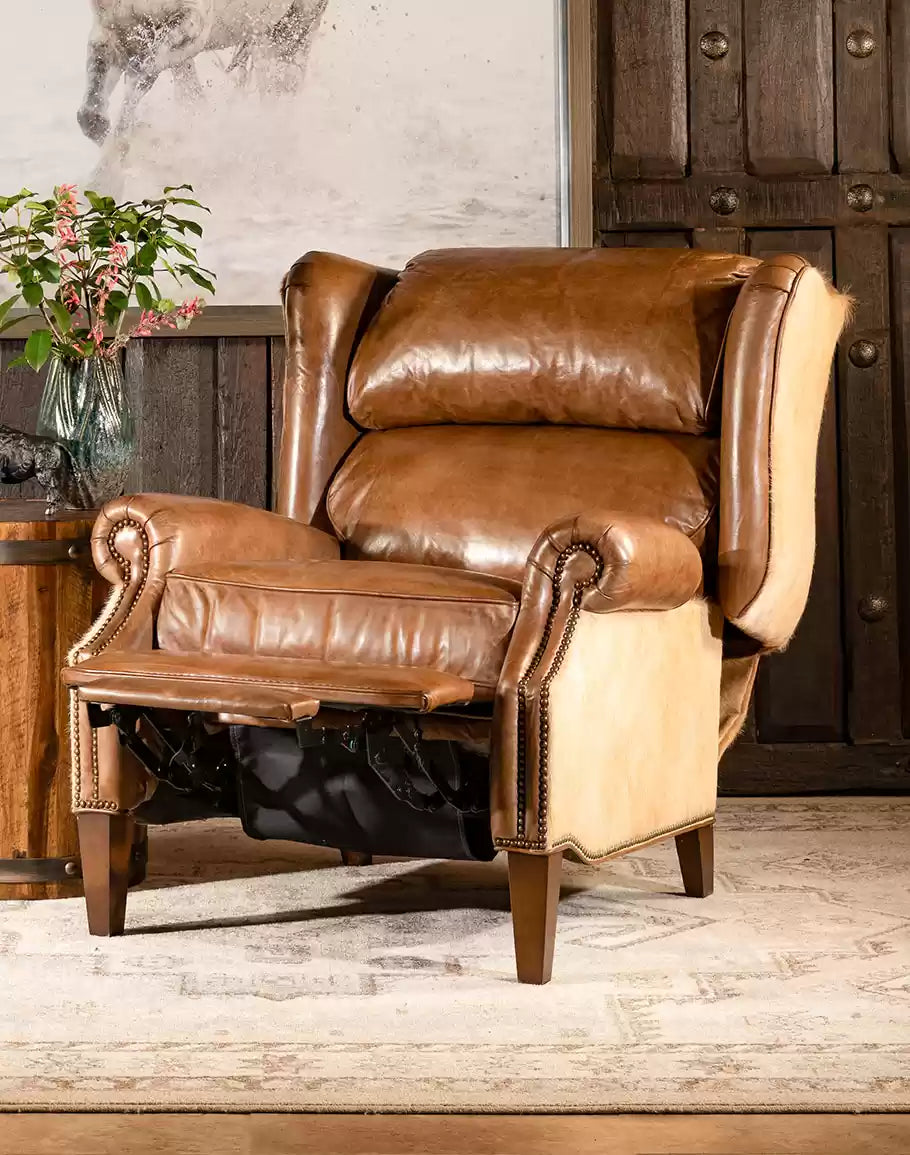 Sadler Washburn Leather Recliner