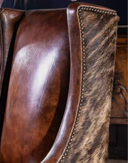 Saloon West Leather Chair