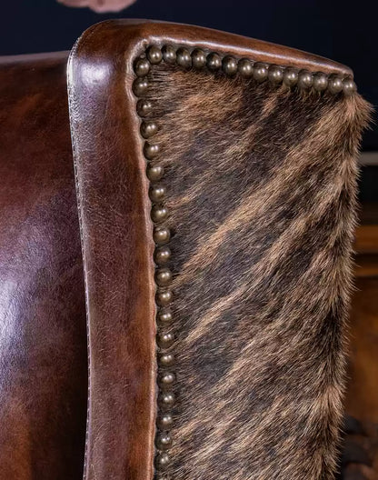 Saloon West Leather Chair