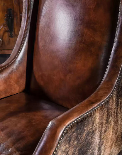 Saloon West Leather Chair