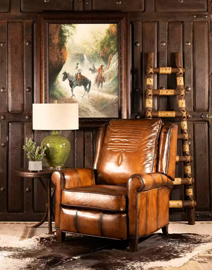 King Ranch Leather Recliner