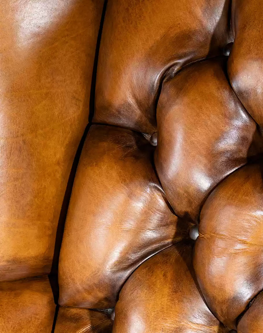 Victoria Tufted Leather Chair